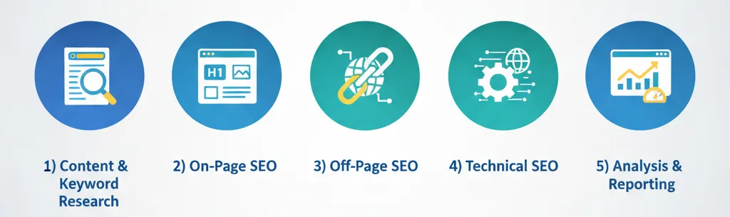 Key Areas of SEO Expertise
